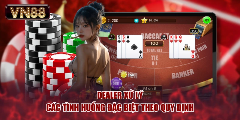 Dealer xử lý các tình huống đặc biệt theo quy định